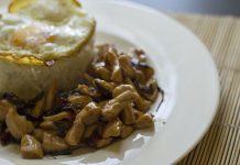 Pollo con Basilico Thailandese